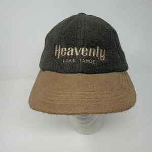 Vintage Goorin Brother's Heavenly Lake Tahoe Ski Resort Fleece Hat Cap Green Tan